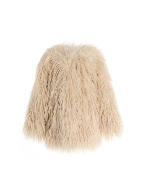 Elia Vegan Fur Coat neutral