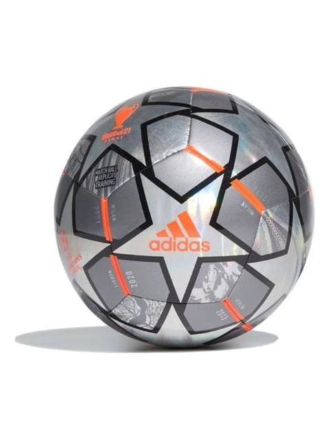 adidas Finale 21 20th Anniversary UCL Hologram Training Ball 'Silver Orange' GK3498