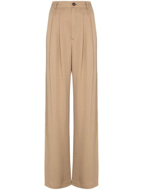 Mason high-waist wide-leg trousers
