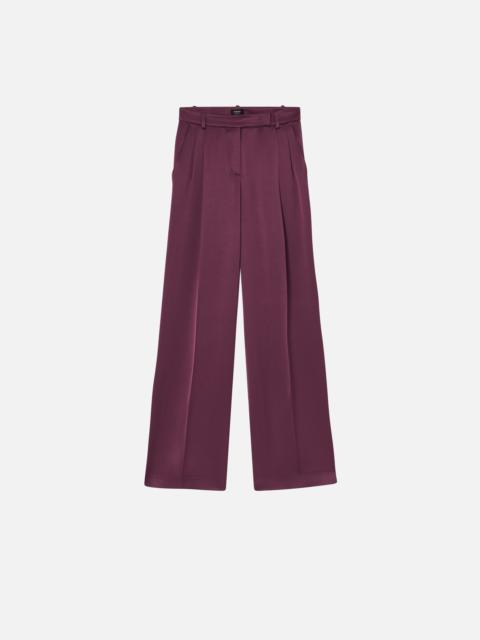 TAILORED SATIN TROUSERS