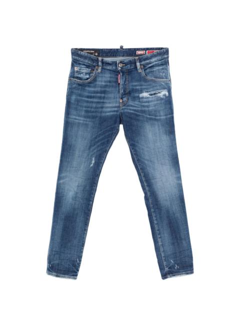 distressed jeans