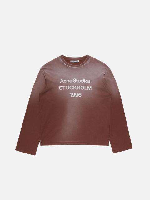 Logo t-shirt - Relaxed fit - Chocolate brown