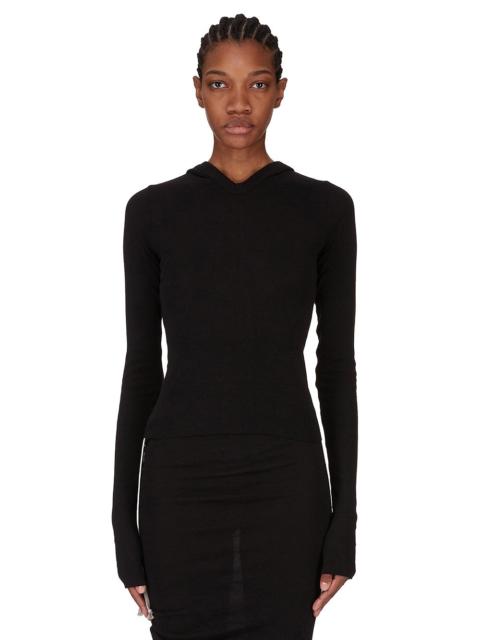 Rick Owens Long Sleeve Hooded Top