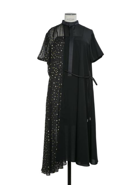 Wool Suiting x Polka Dot Dress