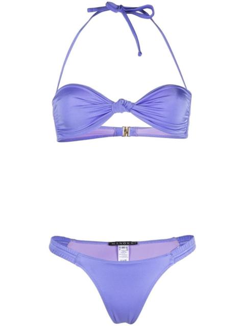 ruched bikini set