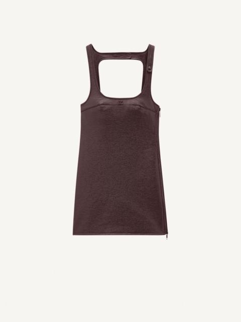 REEDITION VINYL DRESS