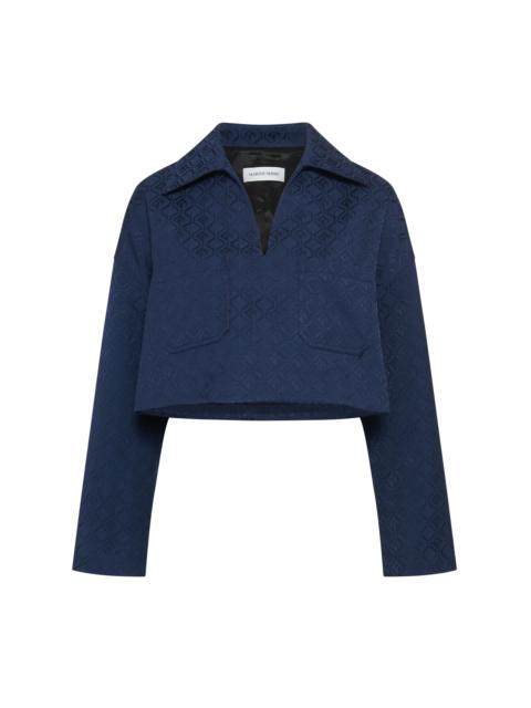 Moon Diamond Jacquard Tailoring Vareuse