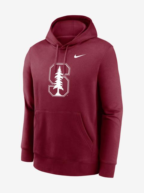 Stanford Cardinal Primetime Evergreen Club Primary Logo Nike Men's College Pullover Hoodie