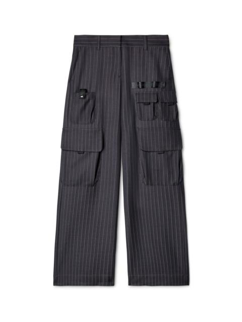 Pinstripe Toybox Cargo Pant