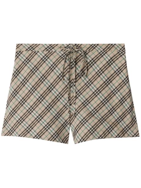 Vintage Check shorts