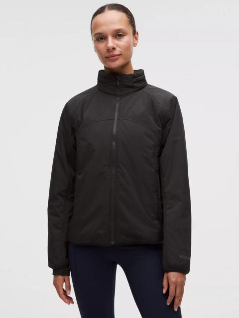 Insulated Back-Vent Running Jacket