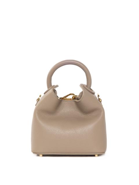 Madeleine Pebbled Leather Taupe