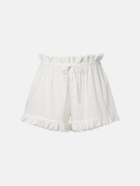 Cory pointelle cotton shorts