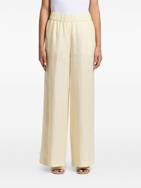 elasticated palazzo pants