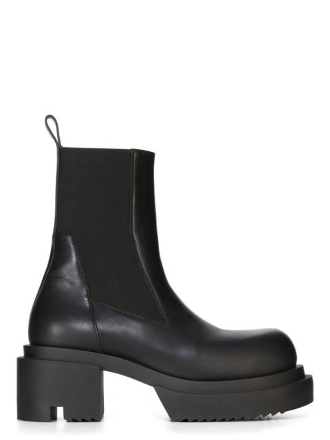 Beatle Bogun leather Chelsea boots Black