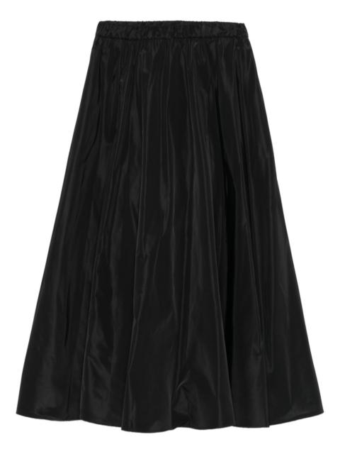 A-line midi skirt