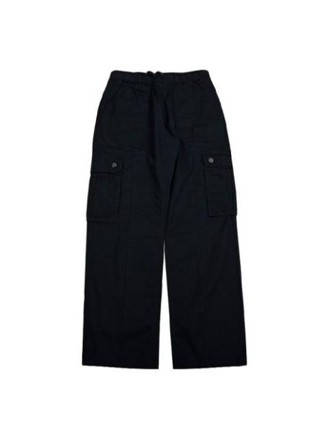 (WMNS) Converse Woven Cargo Utility Pant 'Black' 10020881-A01