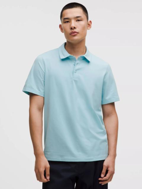 Soft Jersey Short-Sleeve Polo Shirt