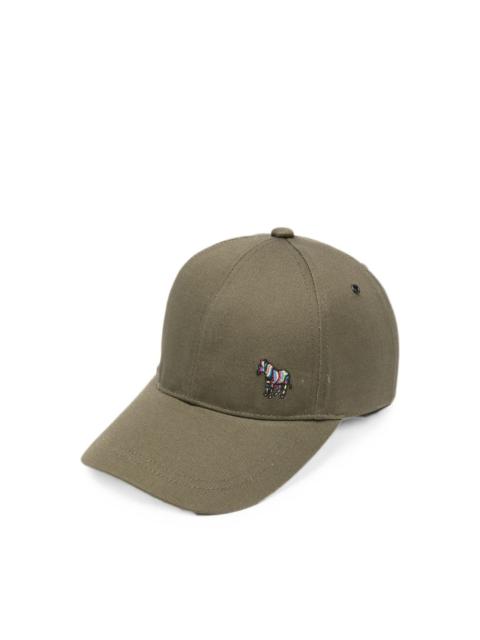 Zebra logo baseball cap