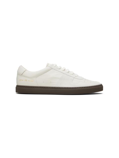 Off-White BBall Slim Gum Brown Sole Sneakers
