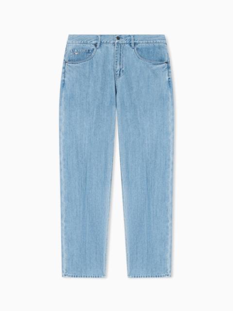 J73 LOOSE-FIT JEANS IN LYOCELL-BLEND DENIM