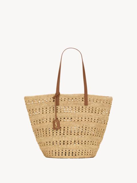 PANIER MEDIUM BAG IN RAFFIA