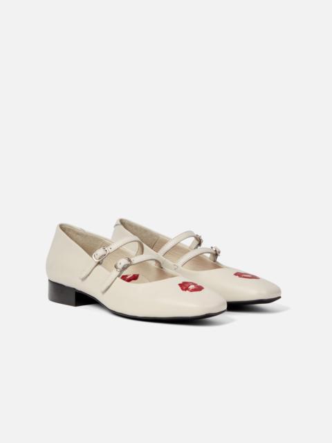Ruby Off-White Kiss Mary Jane - Women's