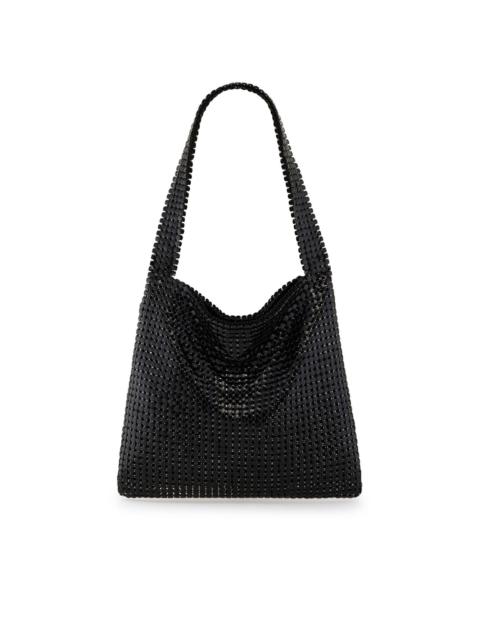 Pixel mesh shoulder bag