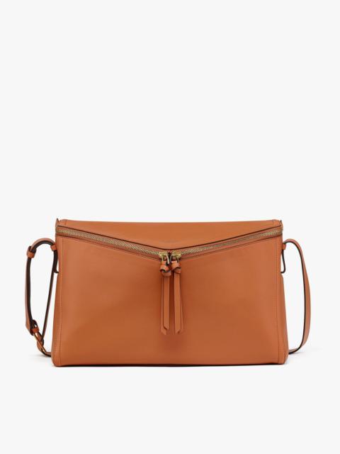 Diamond 3D Shoulder Bag in Calf Leather