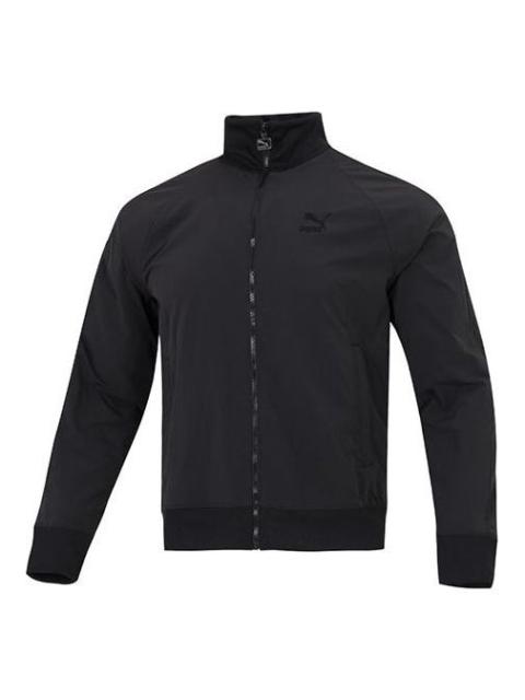 Puma T7 Crinkled Track Jacket 'Black' 535557-01