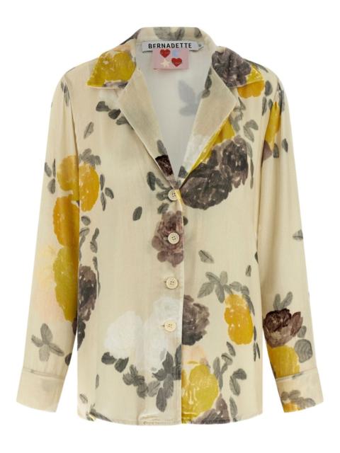 Louis floral-print shirt