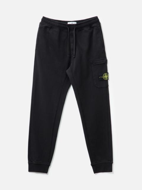 ORGANIC COTTON FLEECE CARGO SWEATPANTS