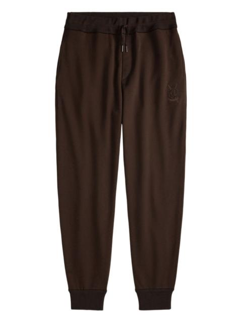logo-embroidered track pants