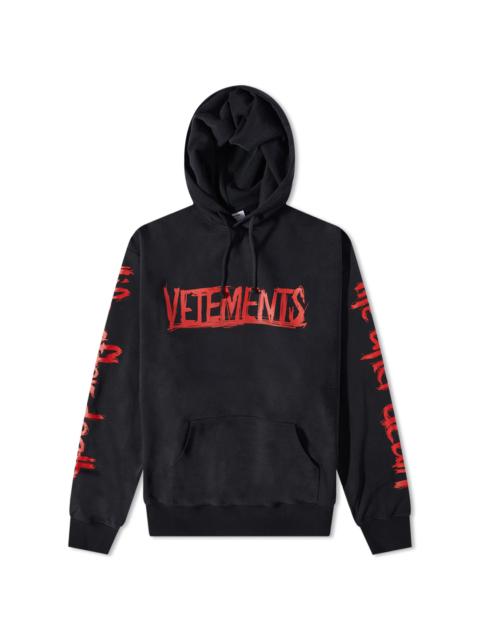 VETEMENTS World Tour Logo Hoodie