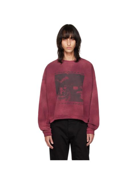 Enfants Riches D prim s Red Girl Gun Sweatshirt REVERSIBLE