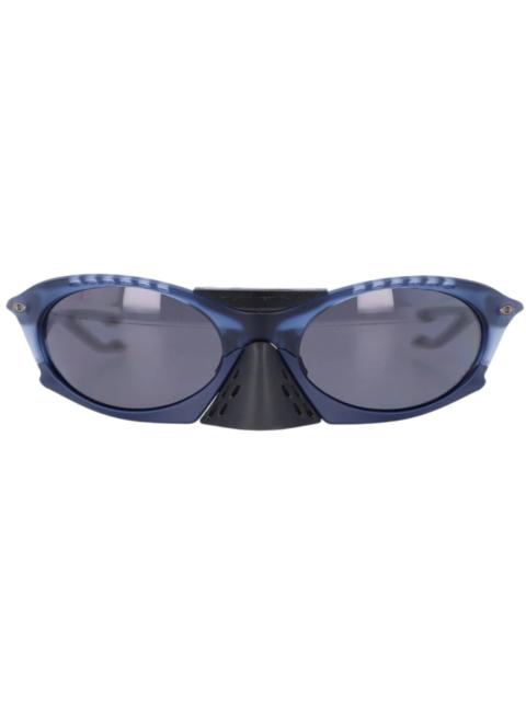 Oakley Plantaris Sunglasses Matte Trans Abyss (OO9437-09)
