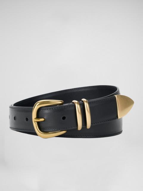 Carson Leather Belt
