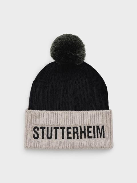 April Beanie Light Sand/Black