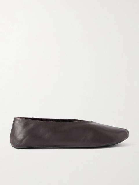 Stella Shearling-lined Leather Ballet Flats