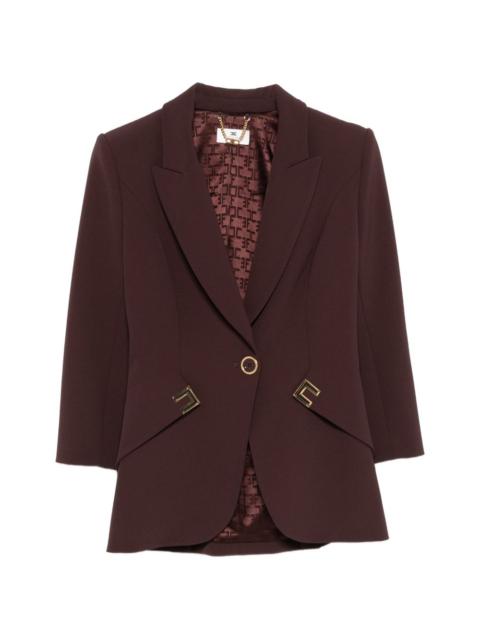 crepe blazer