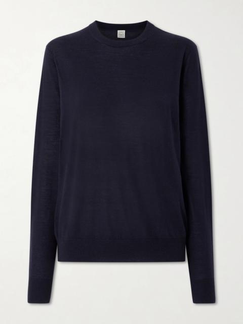 Garderob Wool And Silk-blend Sweater
