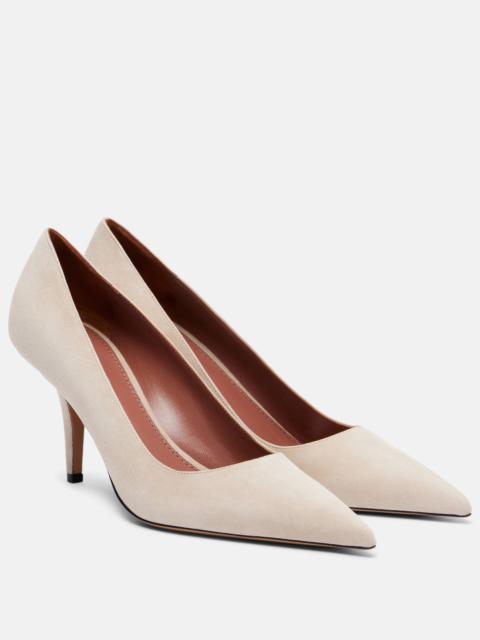 Jessica 75 suede pumps