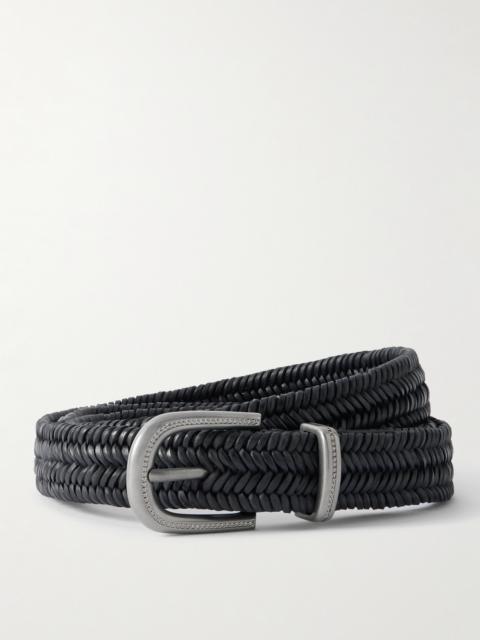 Woven Leather Belt