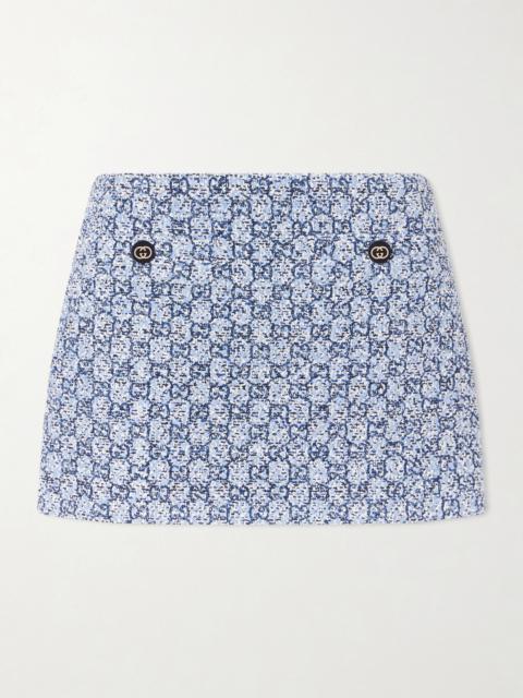 Tweed Bouclé Mini Skirt