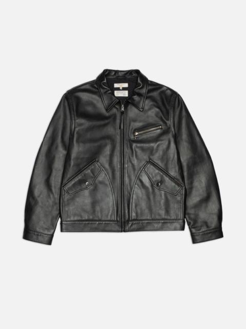 Blake Zip Jacket Leather Black