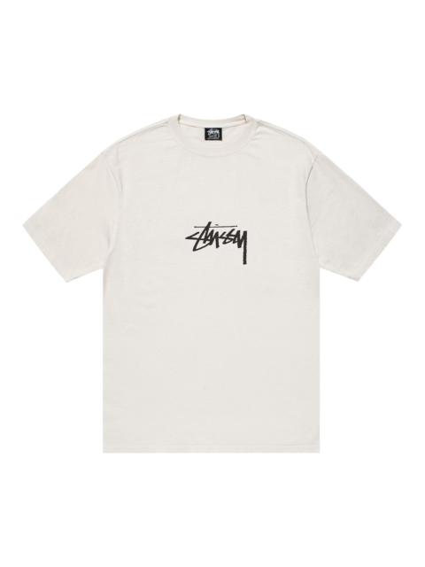 Stussy Pigment Dyed Small Stock Tee 'Natural'