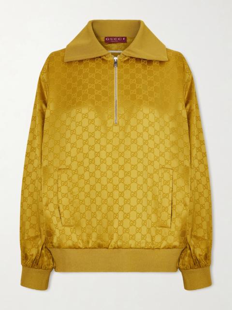 Satin-jacquard Track Jacket