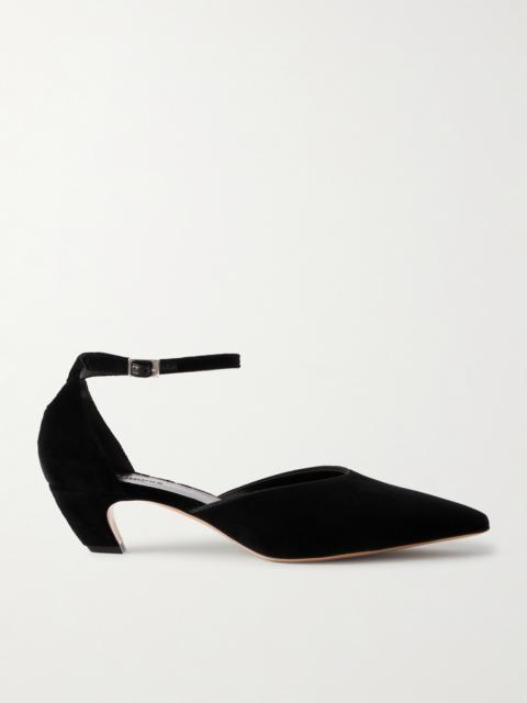 Victoria Velvet Pumps