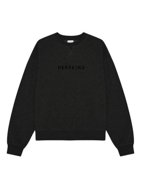 Lizette embroidered-logo sweatshirt