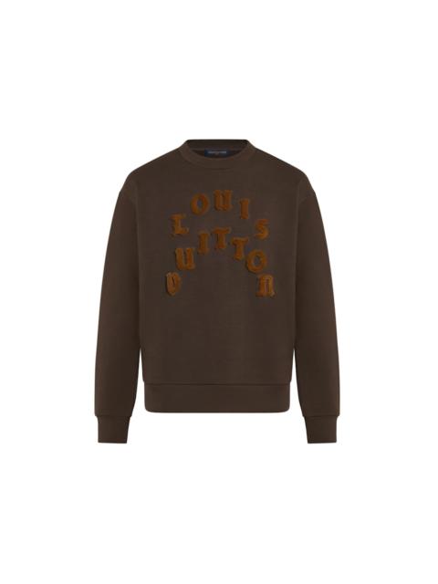 Louis Vuitton Louis Vuitton Tuffetage Crewneck Brown